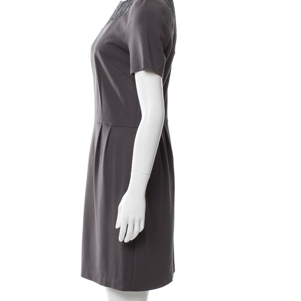 🤎Barneys Gray Lace and Knit Dress - Picture 2 of 4
